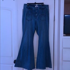 free people flare jeans